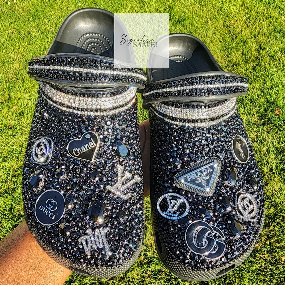 🏮SOLD🏮 BRAND NEW Signature 'BlackEffect' Crocs